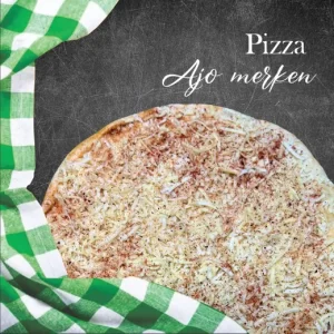 Pizza Familiar Ajo con Merken