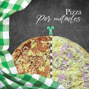 PIZZA POR MITADES